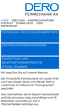 Mobile Screenshot of dero.ch